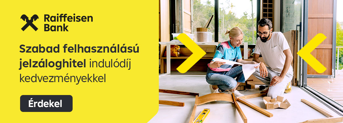 Váltsd álmaid lakását valóra - Raiffeisen Lakáshitelek - 0 Ft-os induló díjakkal, közjegyzői díj visszatérítés akár 50 000Ft-ig - THM: 6,69%-8,02%
